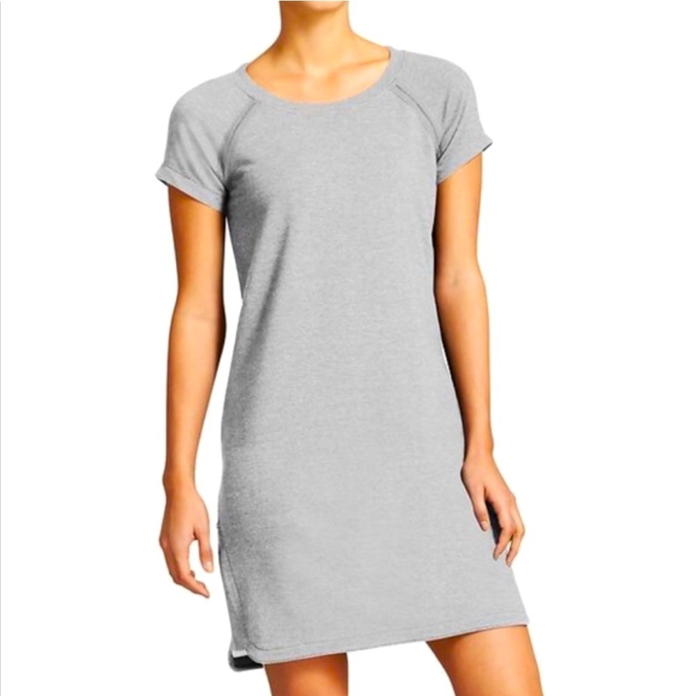 ATHLETA Short Sleeve Pacer TShirt Dress | NWOT | Size Small